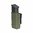 Porte-chargeur simple pour chargeur double colonne, noir