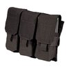 Porte-chargeurs triple pour AR-15, noir