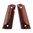 Plaquettes 1911 en bois exotique Redheart