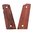 Plaquettes 1911 en bois exotique Redheart