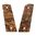 Plaquettes 1911 en noyer turc (bois exotique)