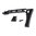 Crosse squelettée surélevée 8 pouces pour AKS pliant 4.5MM