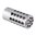 Compensateur calibre .22 1/2-28 aluminium argenté