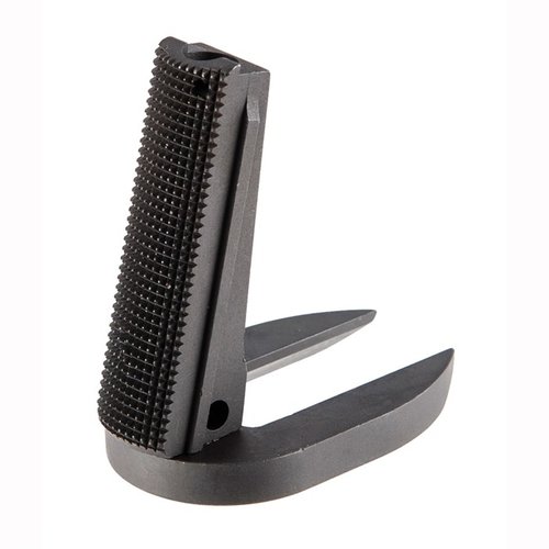 Améliore ton 1911 avec le Mainspring housing MagWell Fusion Firearms en acier inoxydable, finition matte, polie ou noire, pour un look et une prise exceptionnels.