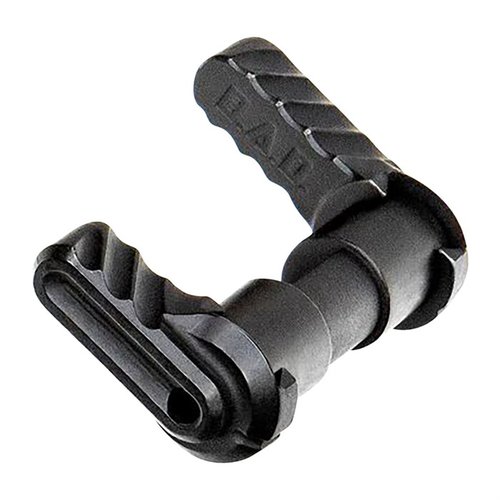 Améliore ta sécurité avec le BAD-ASS-PRO, un sélecteur ambidextre réversible, robuste et sans vis, idéal pour ton Smith & Wesson M&P15-22!