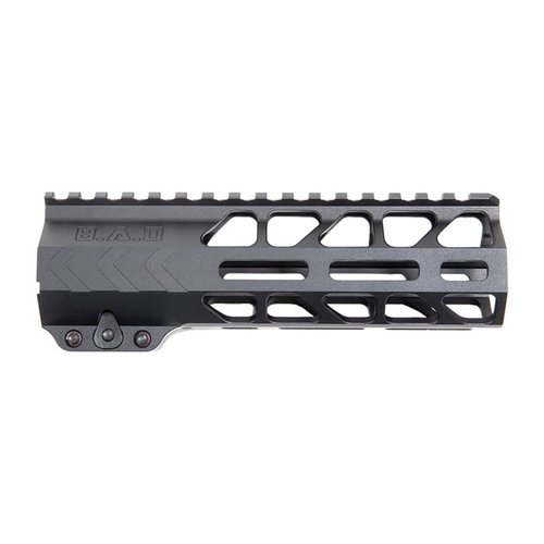 Le WORKHORSE® M-LOK® est léger, compact et conçu pour les carabines MIL-SPEC, offrant des options de montage flexibles et une finition anodisée noire.