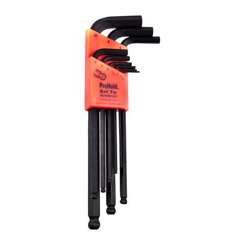 Les clés PROHOLD de BONDHUS maintiennent les vis en place, offrent une rotation ultra fluide et conservent leur solidité grâce au bouton ProHold non magnétique.