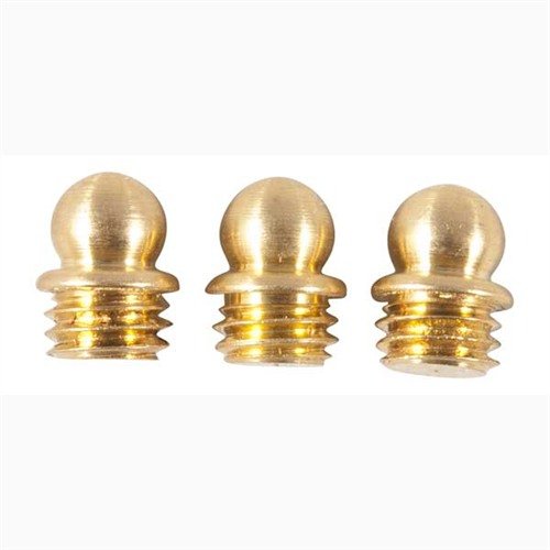 Les SIGHT BEADS en laiton doré offrent un placement précis grâce à leur base en acier, augmentant la surface et la résistance pour une meilleure visée.