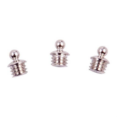 Les SIGHT BEADS en laiton avec jupe offrent un positionnement précis grâce à leur base en acier, augmentant la surface et la solidité, disponibles en or ou argent.