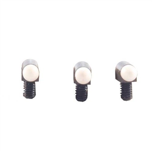 Les SIGHT BEADS de BRADLEY offrent un positionnement précis grâce à leur base en acier, avec des billes en plastique blanches ou en laiton, pour une durabilité accrue.