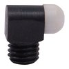 Perle de guidon standard Ø 5/32 po, filetage 8-40 TPI, tige 1/8 po, blanche
