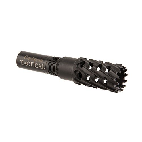 Le frein de bouche Tactical de Carlson’s réduit significativement le recul, optimise le contrôle de ton arme et est parfait pour la défense ou la chasse.