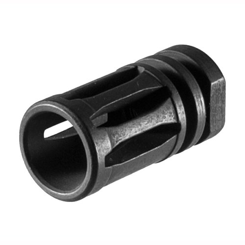 Le compensateur A2 .22 Caliber 1/2-28 en acier noir de Colt réduit le recul et améliore la précision de ton AR-15 tout en étant durable et élégant.