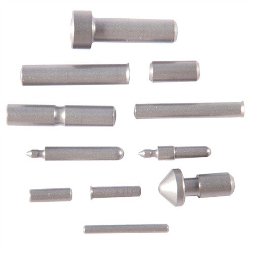 Le set de 11 pins de CASPIAN pour 1911 remplace toutes les pièces essentielles, offrant durabilité et résistance à l'usure grâce à leur traitement thermique.