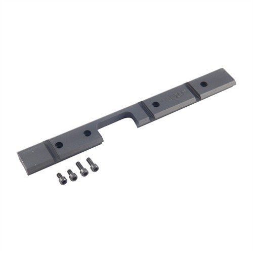 Le 1911 Slide Mounted Scope Base est léger, remplace la rib de visée Bomar et accepte les anneaux Weaver pour un tir rapide et précis sur les armes Bullseye.