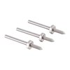 Les mandrins CRATEX #6 Point sont parfaits pour tes projets de bricolage, avec un diamètre de tige de 1/8" et une vitesse max de 25 000 rpm.
