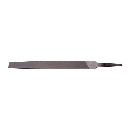 Le MILL FILE, SECOND CUT de 6" est parfait pour le draw-filing et la finition des métaux, avec des bords carrés et une épaisseur constante pour un travail précis.