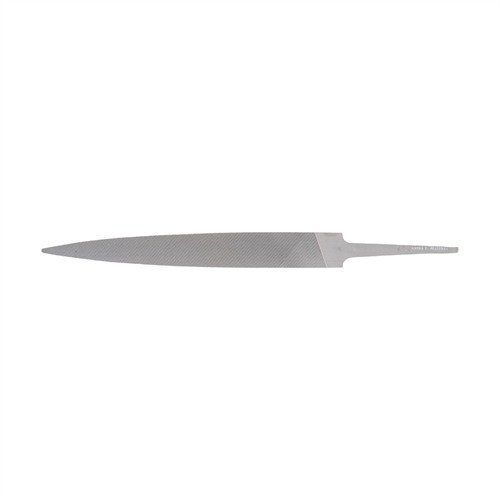 Ces fichiers Swiss Pattern de 4" sont parfaits pour le travail de précision, atteignant les angles droits et les espaces étroits avec des dents double-coupées.
