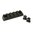 Section de rail Picatinny 5 emplacements M-LOK aluminium noir