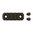 Section de rail Picatinny 5 emplacements M-LOK aluminium noir
