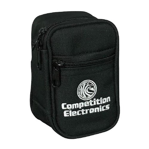 Ce boîtier pratique protège ton timer lors du transport et du stockage, avec une poche zippée pour les piles de rechange et une sangle velcro.