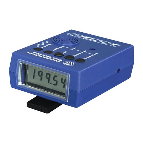Le Pocket Pro mesure les intervalles de tir, avec un affichage large, une sensibilité réglable et une conception ergonomique pour une utilisation facile.