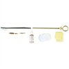 Le kit de nettoyage DEWEY pour fusils et pistolets .22 cal. contient tout ce qu'il te faut : tige en laiton, brosse, lubrifiant, et plus, le tout dans un tube pratique.