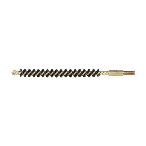 .17 et .20 Caliber Bore Brush avec des poils en bronze ou nylon, conçus pour un nettoyage efficace sans rayer. Parfait pour les carabines et pistolets de petit calibre.