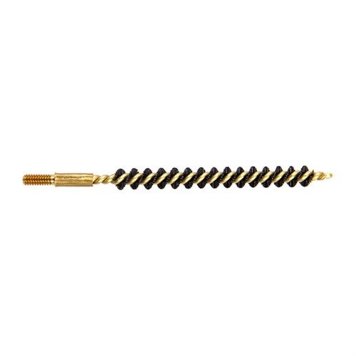 .17 et .20 Caliber Bore Brush avec des poils en bronze ou nylon, conçus pour ne pas rayer. Parfait pour tes armes à air et tes carabines. Longueur de 2,5".