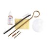Le kit de nettoyage DEWEY pour pistolets 9mm/.357/.38 comprend tout le nécessaire pour un entretien efficace, le tout dans une pochette compacte et pratique.