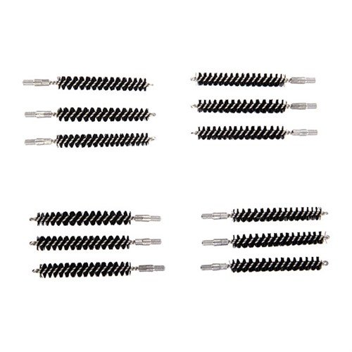 Les brosses Copper Eliminator en aluminium évitent les faux positifs de fouling cuivre, sont douces pour le canon et offrent une puissance de nettoyage optimale.