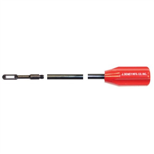 Les tiges de fusil Dewey sont légères, en aluminium avec un revêtement en nylon pour protéger les canons, disponibles en version 2 pièces ou 1 pièce robuste.