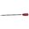 Tige de nettoyage revêtue 12" pour calibre 27-34, filetée 12-28M
