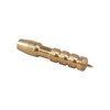 Les jags en laiton Dewey sont conçus pour s'adapter parfaitement aux Dewey Coated Rifle Rods, permettant une utilisation facile avec des patchs pour un nettoyage efficace.
