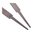 Paire de limes pour fentes de vis, n°6 (.040)