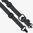 Sangle de fusil MS3 GEN2 monopoint/bipoint QD simple Gris Stealth