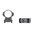 WEAVER anneaux Top Mount 1" extra-hauts, mat