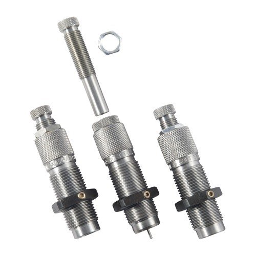 Le Lyman AA Multi-Dlx 3 Die 45 Colt te permet de recharger facilement et avec précision, offrant une qualité supérieure pour tes munitions.