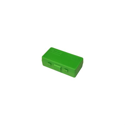 La boîte à munitions MTM 50 Round Flip-Top est parfaite pour stocker tes cartouches 41, 44 et 45 LC, offrant durabilité et facilité d'accès.
