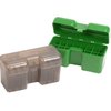 MTM boîte à munitions 22 cartouches couvercle basculant 338 WSM 45-70 450 MARLIN