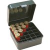MTM boîte 25 cartouches, couvercle basculant, 10/12 GA, jusqu'à 3,5 pouces