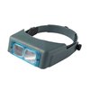 L'OptiVISOR No. 10 offre un ajustement facile, un confort optimal avec son bandeau en cuir, et des lentilles en verre optique pour une clarté de précision.