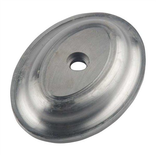 Ajoute une touche spéciale à ta crosse avec ce grip cap en acier usiné, disponible en plusieurs tailles pour s'adapter parfaitement à ton arme.