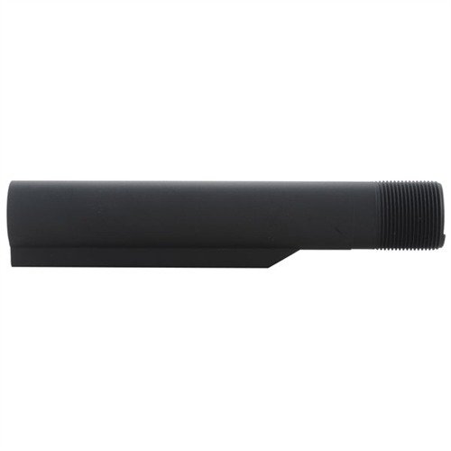 Le tube de réception D.S. ARMS offre six positions réglables pour un ajustement parfait, compatible avec les crosses mil-spec et A2, en aluminium léger.
