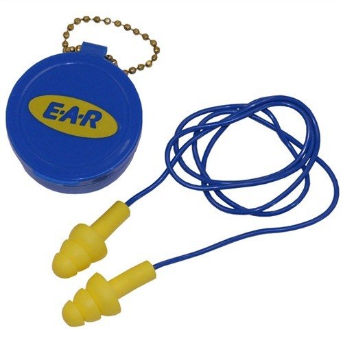 Les ULTRA-FIT EAR PLUGS de 3M offrent une protection triple flasque, un confort optimal et sont entièrement lavables, parfaits pour protéger tes oreilles des bruits forts.