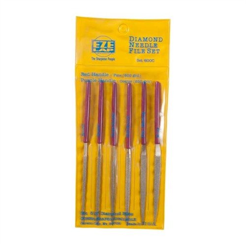 Les EZE-LAP Diamond Needle Files sont idéales pour un travail précis sur des matériaux durs, offrant une coupe rapide et efficace grâce à leur surface en diamant.