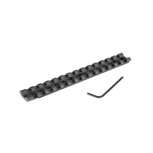 Ajoute une base de scope Picatinny EGW à ton Mossberg 500, 590, 835, 930, 935 sans percer, légère et robuste, avec flexibilité pour tes lunettes.