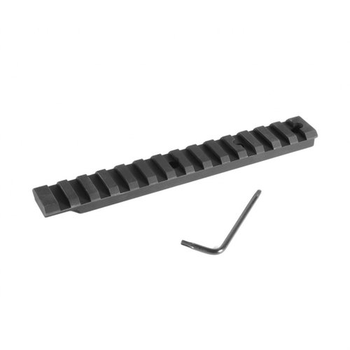 Ajoute de la polyvalence à ton Remington 870 avec la base de scope Picatinny EGW, sans perçage, en aluminium rigide pour une précision optimale.