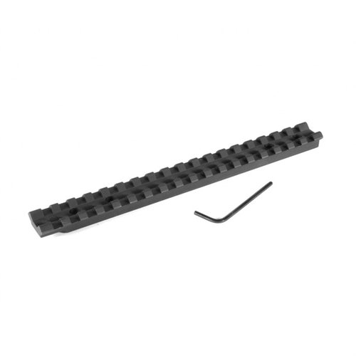 Ajoute une base de scope Picatinny EGW à ta Savage Edge/Axis, sans perçage, légère, en aluminium 6061 T6, pour un montage facile et flexible de ton optique.