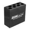 Les 7-HOLE CHAMBER CHECKERS d'EGW en aluminium 6061 T6 t'assurent que tes munitions sont conformes, évitant ainsi les problèmes de chargement et de tir.